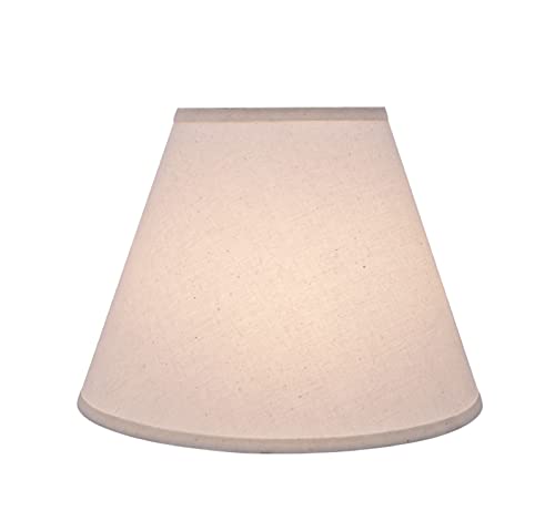 32197A Transitional Empire Shape Spider Construction Lamp Shade in Frost