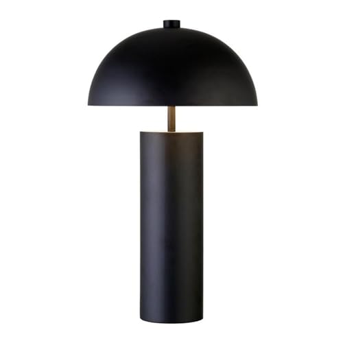 York 27" Tall Table Lamp with Metal Shade in Blackened Bronze