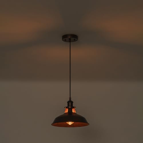 2PCS Industrial Barn Pendant Light