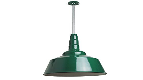 Industrial Pendant Light 20 Inch Extra Large Steel Warehouse Dome