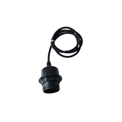 Lamp Holder DIY Vintage E26 E27 Hanging Lamp Holders with Cable Ceiling Lamp Holders Sockets Nordic Half Teeth Lampshade Base for Pendant lamp