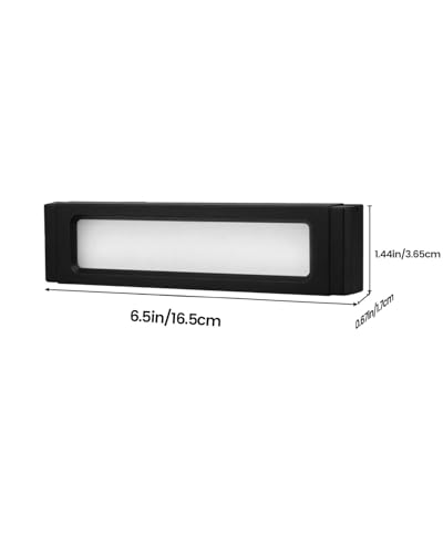 1 Pack 6.5" LED Outdoor Step Lights 3000K Low Voltage Stair Lights