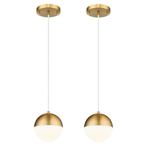 Mid Century Pendant Lights (2 Count)