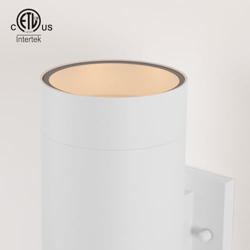 14" Modern Outdoor Porch Light in 2 Lights (2 Count)