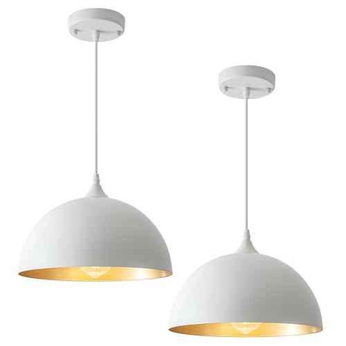 White Pendant Light 2 Pack (2 Count)