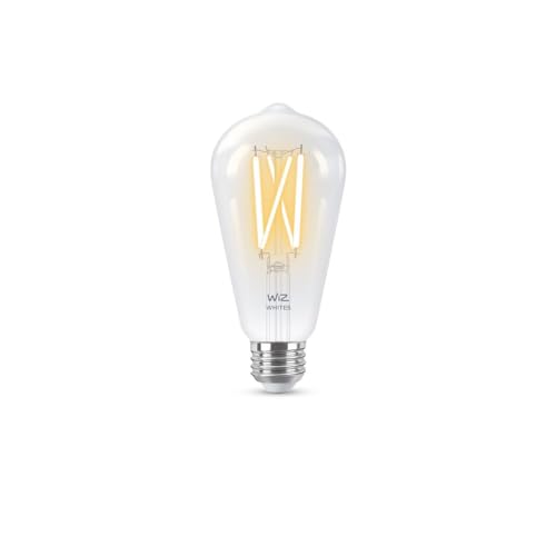 WiZ Clear 60W ST19 Tunable White Filament LED Smart Bulb (6 Count)