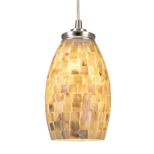 Coast 7" Pendant Light Glass Shades for Kitchen Island (2 Count)