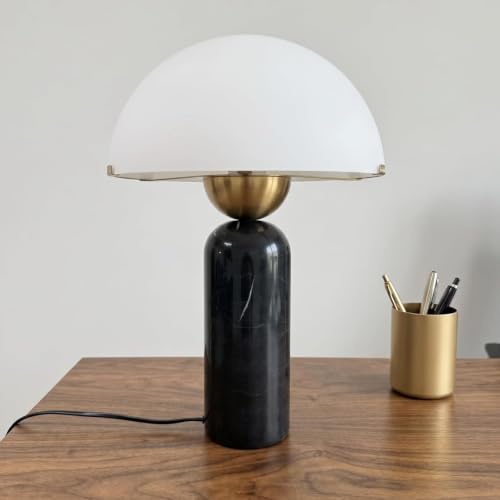 Dimmable Modern Table Lamp Marble Lamp for Nightstand