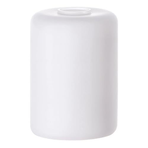 White Frosted Cylinder Glass Lamp Shade
