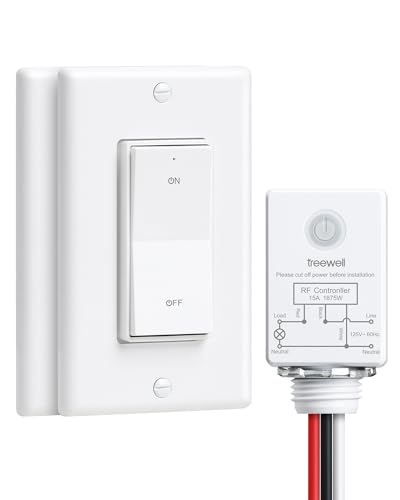 3 Way Wireless Light Switch and Receiver Kit