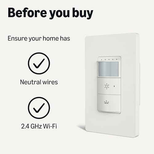 Smart Motion Sensor Dimmer Switch