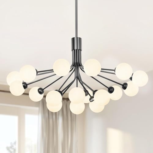 Glass Ball Sputnik Chandelier