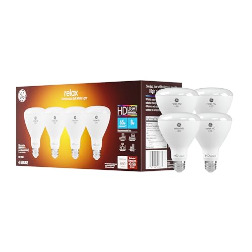 Relax BR30 LED Floodlight Bulbs (4 Count)