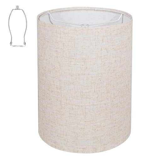 Tall Drum Lamp Shade for Table Lamps