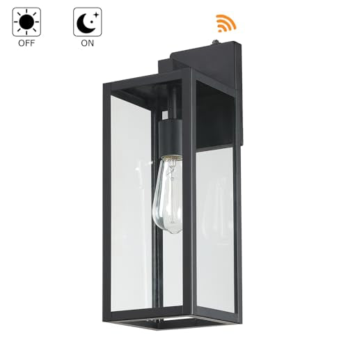 18 Inch Outdoor Wall Light Dusk to Dawn (2 Count)