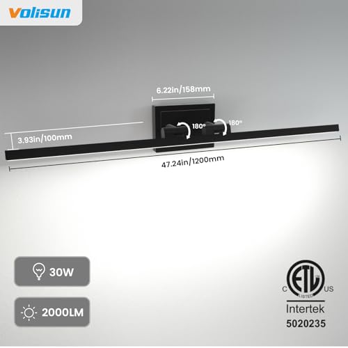 Modern Bathroom Vanity Light 48 inch