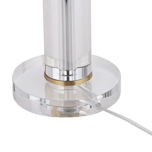 Alfred 30 1 2" Large Table Lamp Set of 2 Soft Brass Crystal Column (2 Count)