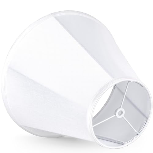 White Bell Lamp Shades (2 Count)