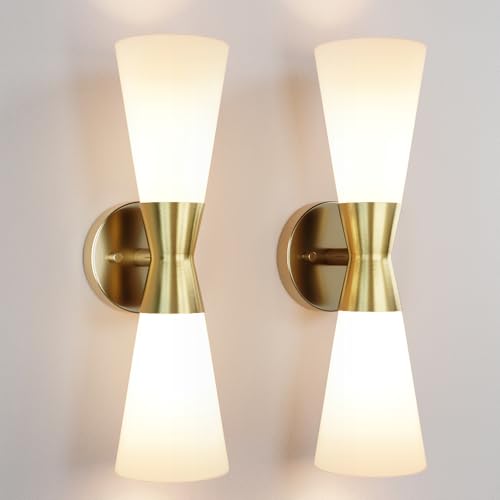Wall Sconces Set of 2 for Bathroom (2 Count)