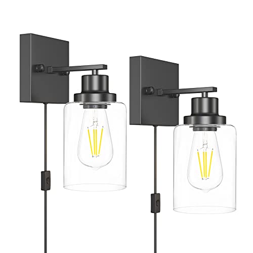Plug in Wall Sconces Set of 2 (2 Count)