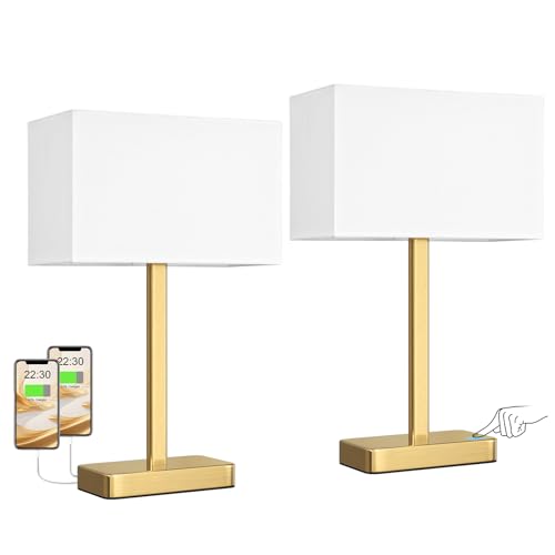 Touch Lamps for Bedroom (2 Count)