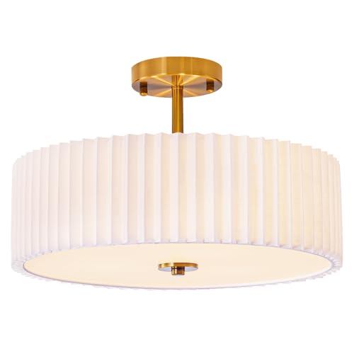 16.5" Semi Flush Mount Ceiling Light