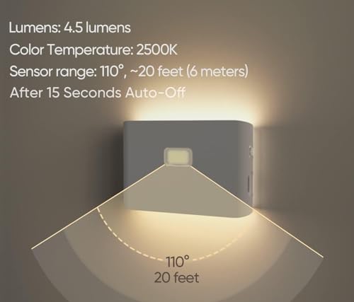 Rechargeable Motion Sensor Night Lights (3 Count)
