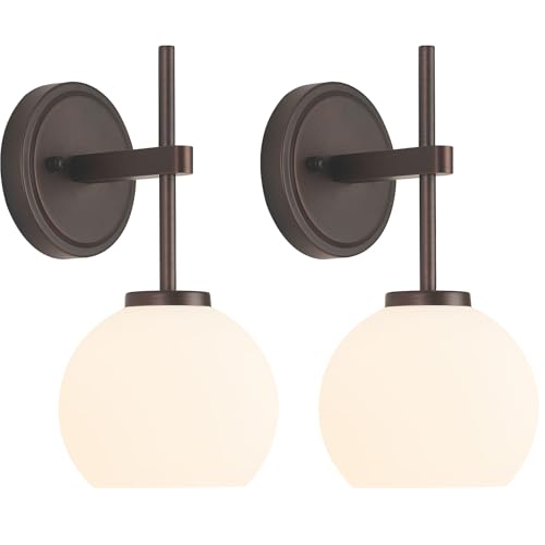 Oil Rubbed Bronze Wireless Rechargeable Wall Sconces Set of 2 (2 Count)