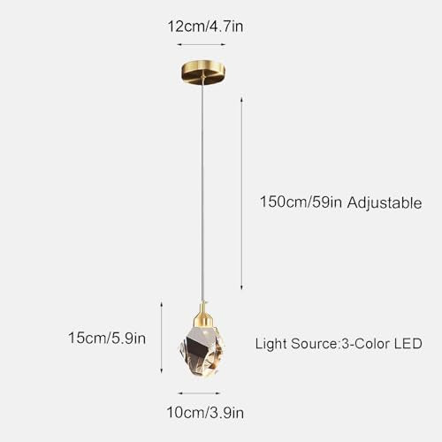 Modern Crystal Pendant Light