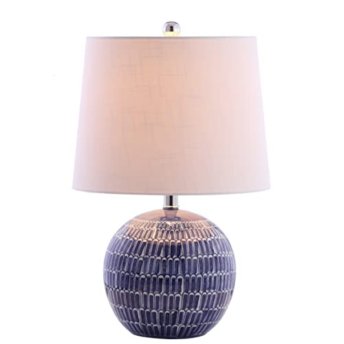 Ronald 21" Ceramic Scallop Sphere Table Lamp