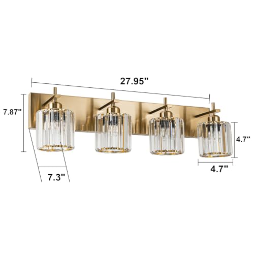 Modern Crystal Bathroom Vanity Lights