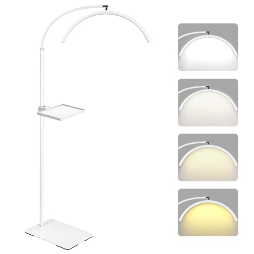 Half Moon Lash Light with Tool Tray for Eyelash Extensions & Estheticians