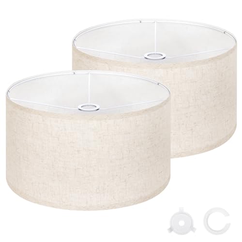 Beige Lamp shades Set of 2 (2 Count)