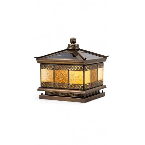 Vintage Outdoor Pillar Light Fixture