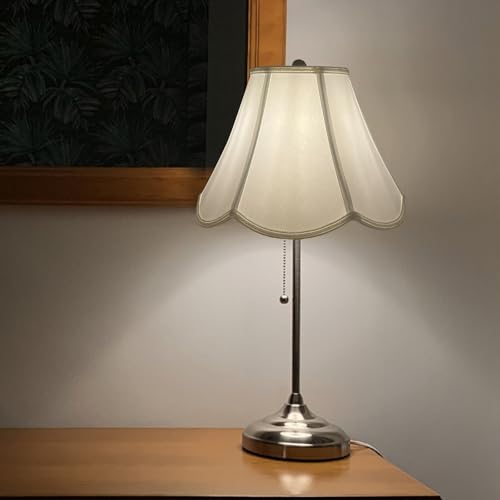 6" x 13" x 9.25" Small Scalloped lamp shades