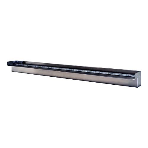 60" Color Changing Stainless Steel Spillway with Remote Control