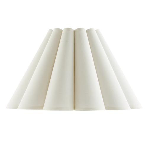 34087 Box Pleated Large Empire Spider Construction Lamp Shade