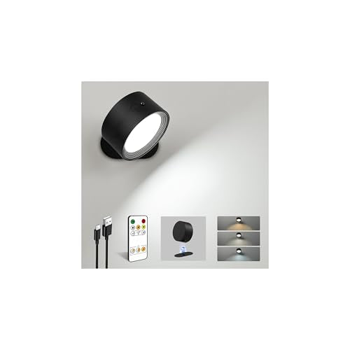 Rechargeable Wall Sconces with Remote