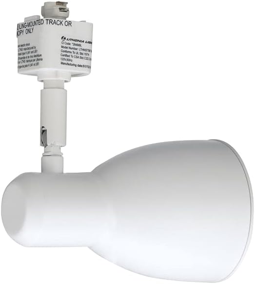 Lithonia Lighting LTHNSTBF BR30 MW M2 Baffle Head Track Lighting, Matte White - Aura Lighting