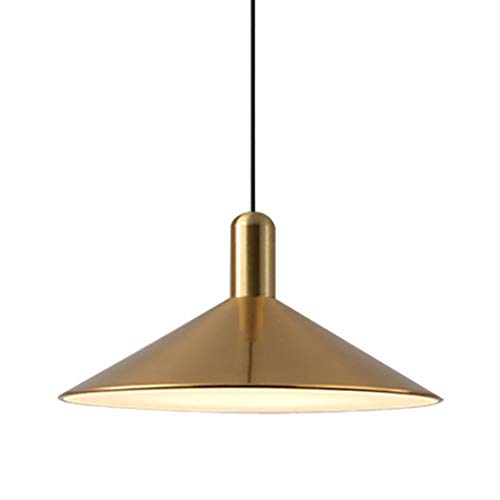 13.8” Large Farmhouse Brass Gold Dome Pendant Lights Kitchen Island