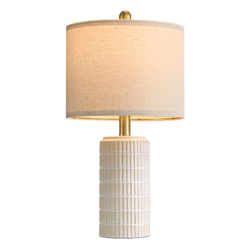 21'' Modern Ceramic Table Lamp with Gift Box