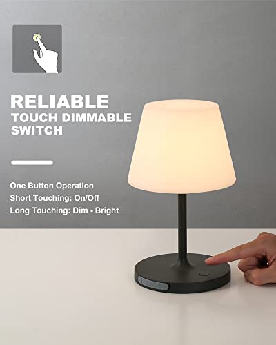 Outdoor Battery Operated Table Lamp Waterproof