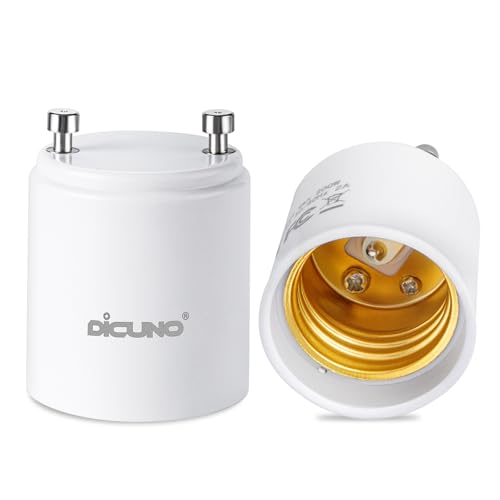 GU24 to E26 Adapter (2 Count)