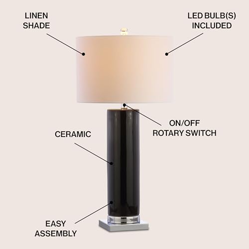 Dallas LED Table Lamp Ceramic Metal 31.5"