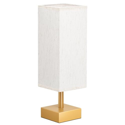Gold Small Bedside Lamp for Bedroom
