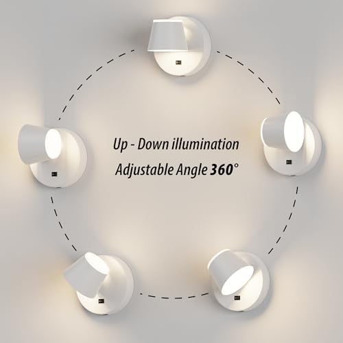 Battery Operated Wall Sconce with Remote