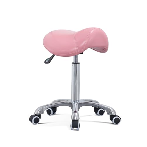 Saddle Stool Rolling Chair for Massage Clinic Spa Salon Cutting