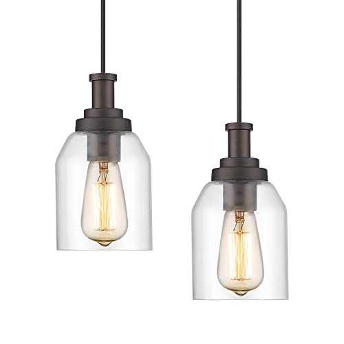 2 Pack Farmhouse Pendant Light Fixtures (2 Count)
