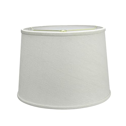 32320 Transitional Hardback Empire Shaped Spider Construction Lamp Shade in Off White