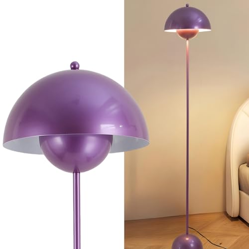 Mid Century Modern Metal Bud Floor Lamp for Home and Office